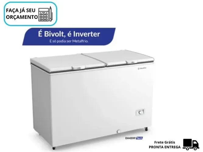 Freezer Horizontal 543 Litros MetalFrio Bivolt