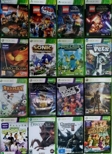 JOGOS XBOX 360 CD's ORIGINAIS