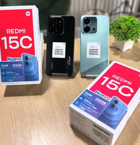Redmi 15C 256GB Muito Espaço e 8GB RAM para Alto Desempenho Lacrado Entregamos Grátis 