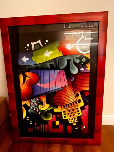 Quadro de Arte Abstrata