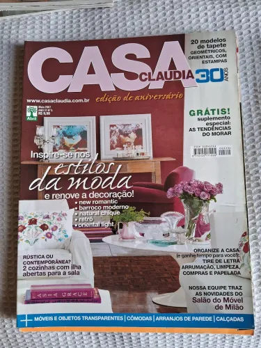 Revista Casa Claudia - Edição de Aniversário