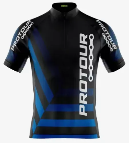 Camisa Ciclista Roupa de Ciclismo com Bolsos e Proteção UV50+ Bike Bicicleta z909b