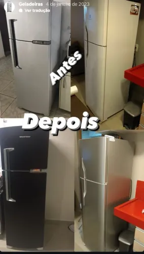Envelopamento e plotagem de geladeiras e eletrodomésticos