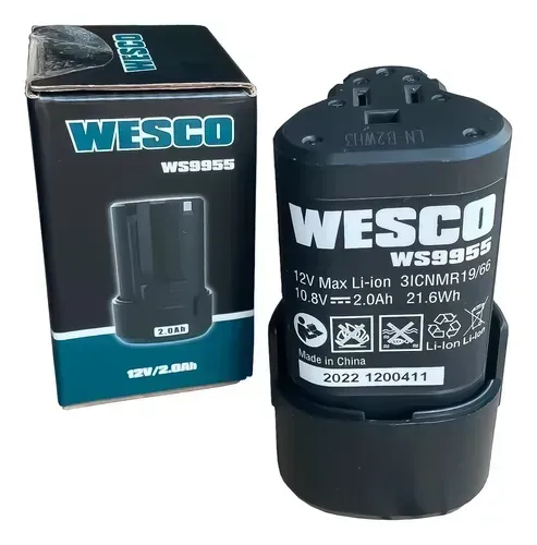 BATERIA WESCO 12V 2.0AH