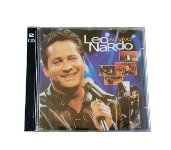 CD Duplo Leonardo Ao Vivo 1999 BMG Sertanejo