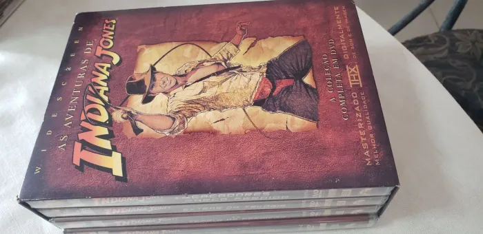 Dvds Indiana Jones + Poderoso Chefão