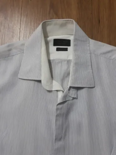 Camisa Zara nº M Cor: Azul