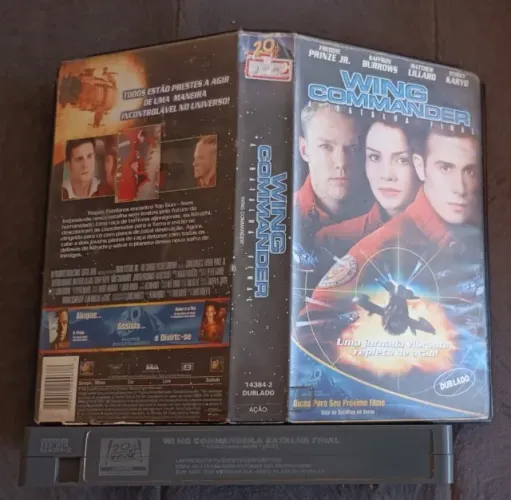 VHS Dublado Wing Commander Freddie Prinze Jr