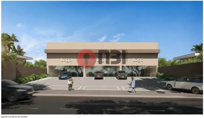 Imóvel comercial em avenida de grande fluxo, dividido em 3 salões - 305m cada