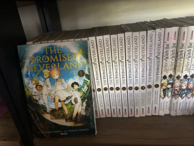 Coleção the promised neverland completa