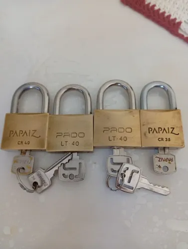Cadeado Pado e Papaiz novos