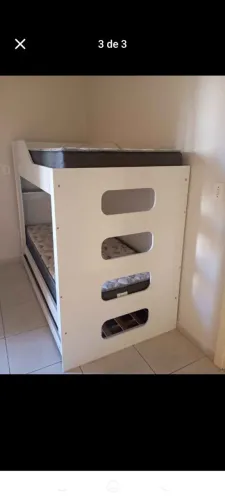 Triliche 100% MDF + 2 colchões novos
