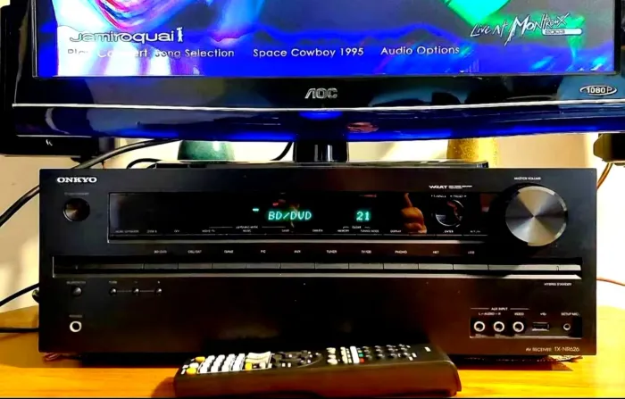 NETWORK RECEIVER ONKYO TX NR 626 4K BLUETOOTH Wi-Fi 7.2 115 a150w/ch