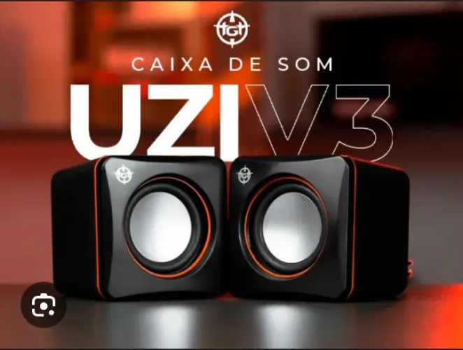 Caixa de Som Pc Target Uzi V3