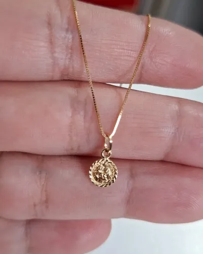 PINGENTE CRISMA OURO 18K