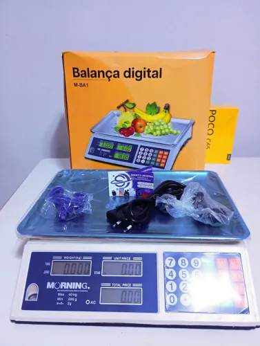 Balança Digital com Garantia Prática e Recarregável