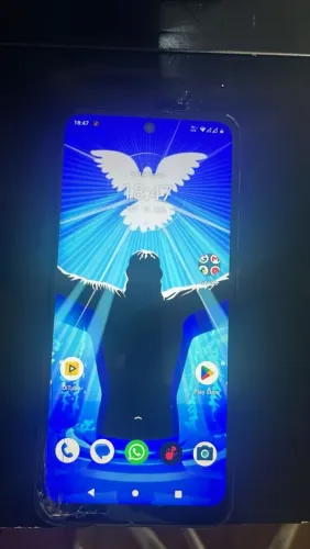 Moto e40 trincado