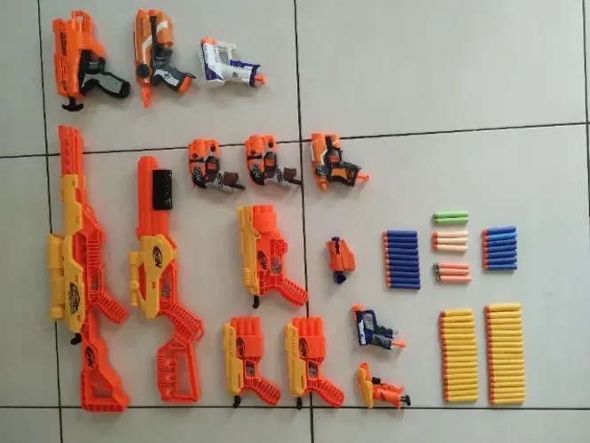 Lançador dardos Nerf