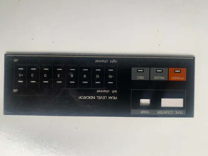 Painel tape deck Gradiente Spect67/87