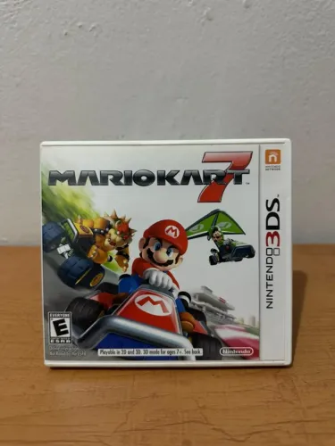 MARIO KART 7 COMPLETO C/ MANUAL - NINTENDO 3DS