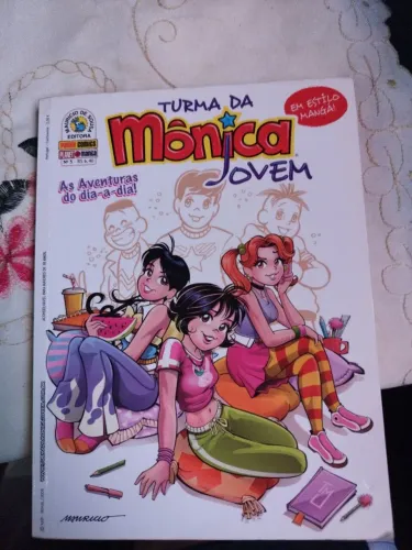 TURMA DA MÔNICA JOVEM NÚMERO 5 AS AVENTURAS DO DIA-A-DIA