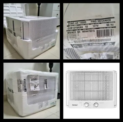 Vendo ar condicionado 10.000 btus janela consul