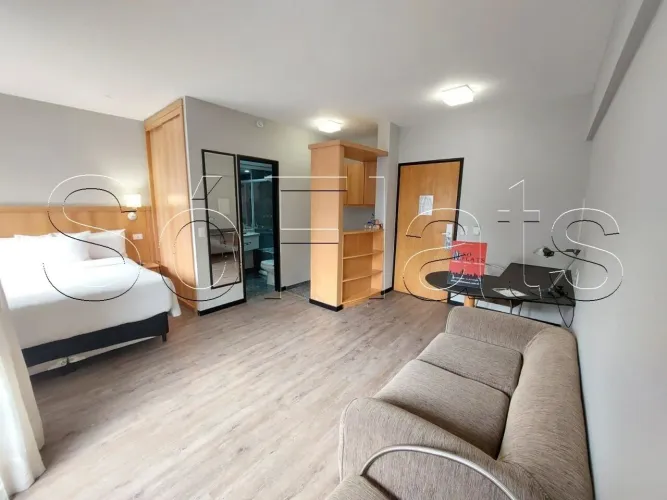 Flat no pool no Jardins com 44 m² próximo ao Metrô Brigadeiro excelente para investimento