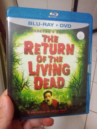 Blu Ray + dvd a volta dos mortos vivos importado