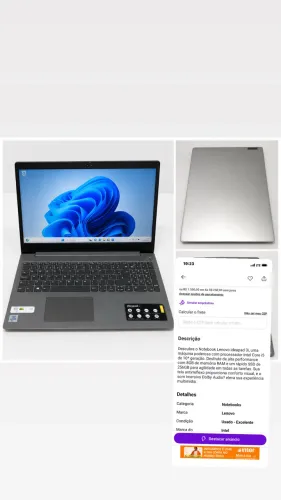 Notebook Lenovo nova geração 