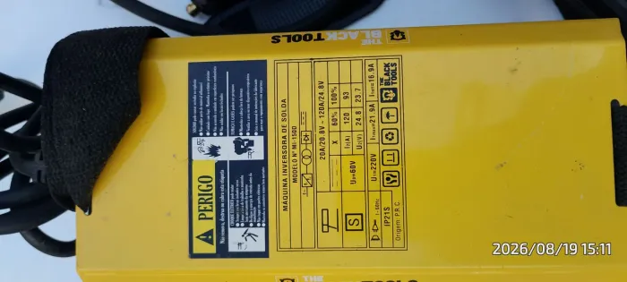 Vendo máquina de solda