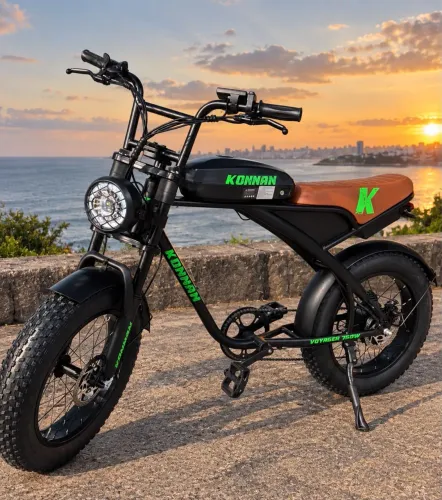 Bicicleta elétrica Konnan voyager 750w