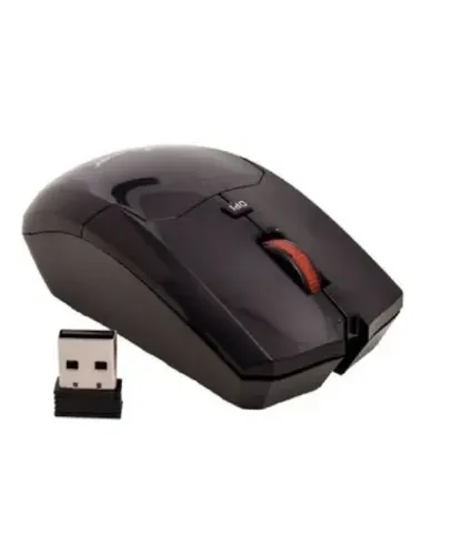 Mouse Sem Fio Knup GZM386 Preto 1600 dpi com USB 2.4GHz