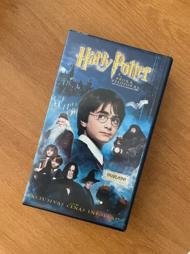 VHS Harry Potter e a Pedra Filosofal