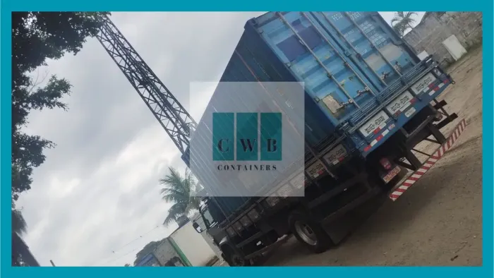Container Usado de 6m ou 12m - Direto do Porto - Melhor Custo x Benefício