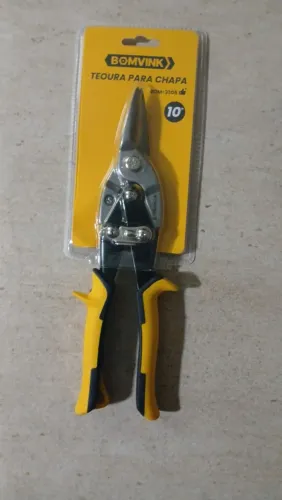 VENDO TESOURA DE AVIAÇÃO PROFISSIONAL NOVA PARA CHAPA E ETC R$ 30,00 *