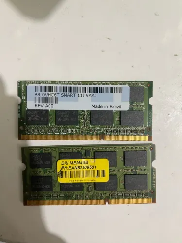 Kit Memória RAM Notebook DDR3 - 2GB + 4GB 1333MHz