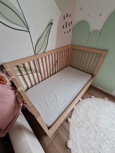 Berço Haus Nature - Carvalho Marca Lilibee 3 alturas