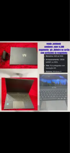 Vendo notebook. Entrego por perto de onde moro.