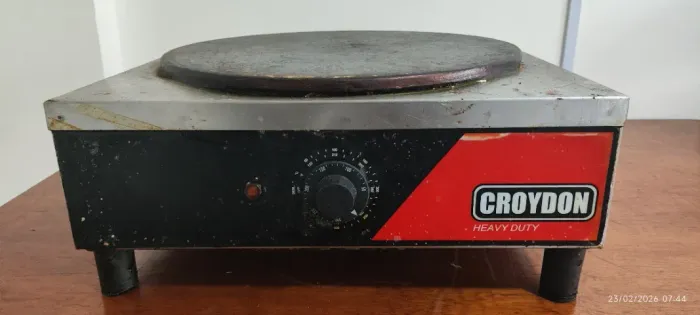 Máquina de Crepe Francês a Gás Profissional Croydon