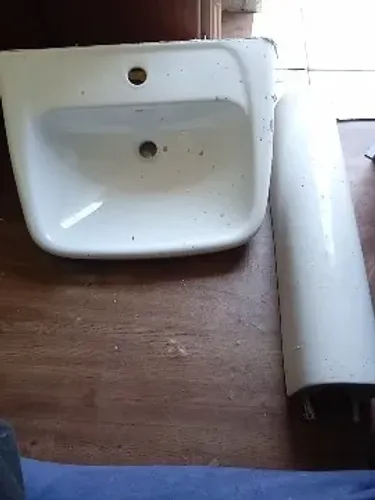 Pia quadrada Deca com base