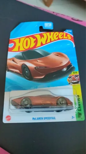 Hot Wheels McLaren Speedtail SUPER TREASURE HUNT (STH) Lacrado Raro
