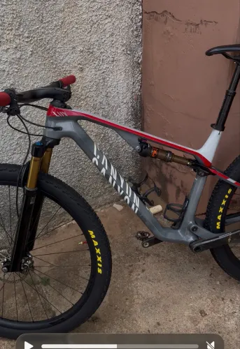 Vendo bike caynon full fox kashima, suspensão kashima