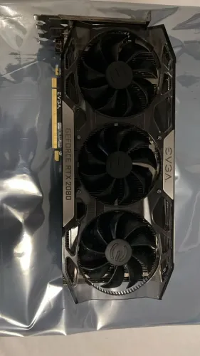Placa de Vídeo RTX 2080 - EVGA - 8gb - Ultra Gaming - 3 fans