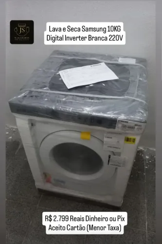 Lava e Seca Samsung 10KG Branca 220V