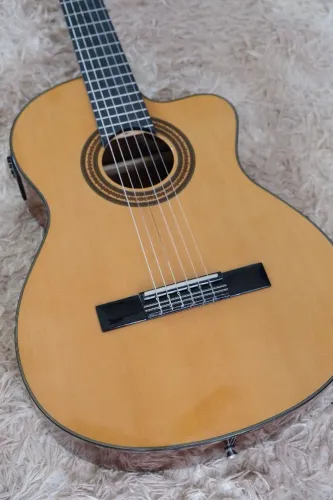 Violão Nylon Eletroacústico Amber Ibanez GA6CE-AM