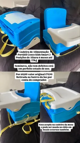 Vendo cadeira alimentação! 