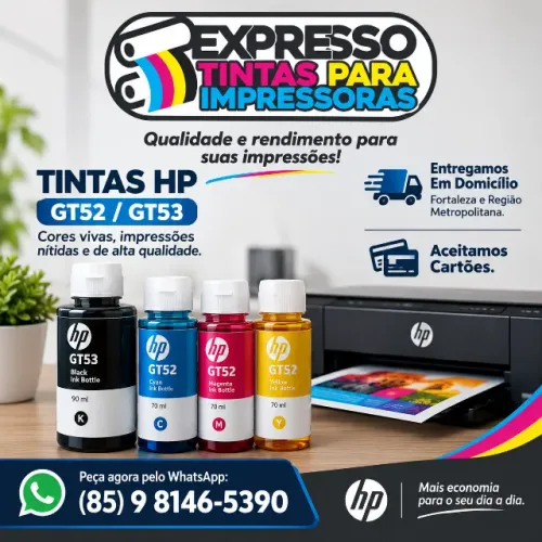 Tinta Impressora HP518 HP412 HP416 HP582 HP583 Dentre Outros Modelos. Fale Conosco.