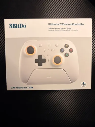 Controle 8BitDo Ultimate 2 Wireless Controller - NOVO