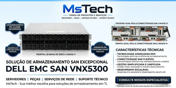 Storage Dell EMC SAN VNX5300