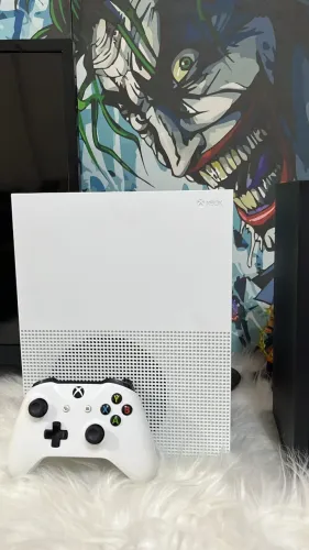 Xbox One S 1TB Completo com 1 Controle - Revisado e Pronto para Jogar